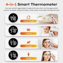 Baby Thermometer for Infants, No-Touch Forehead and Ear Thermometer with Fever Alarm, Fast Accuracy Digital Thermometer for Adults and Kids, 3 Age Modes, Object Modes by TinyTreasures Baby Boutique