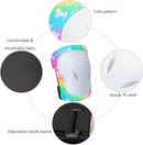 Kids Knee and Elbow Pads Set, 7 in 1 Skating Protective Gear for Skateboard, Roller Skating, Scooter, Cycling, 3-8 Years by TinyTreasures Baby Boutique