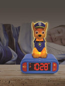 LEXiBOOK - Paw Patrol Chase Digital Alarm Clock with Night Light - Snooze Function - Dog Sound Effects - for Children/Kids - Luminous Clock with Chase, Blue/Red - RL800PA by TinyTreasures Baby Boutique