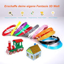 3D Pen Filament Refills 12 Colors Compatible with SCRIB3D MYNT3D PIKA3D 3D Pen for Kids Each Color 10Feet 1.75mm PLA 3D Printing Pen Filament Refills, NOT FIT 3Doodler Start Pen by TinyTreasures Baby Boutique
