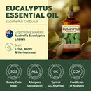 KUKKA essential oils 100% Pure & Natural Eucalyptus Essential Oil for Diffuser, Humidifier, Skin, Hair & Soap Making DIY(4 Fl Oz/118 ml) by CozyNest Decor