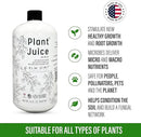 Elm Dirt Plant Juice Organic Fertilizer for All Purpose Plants - Plant Food Indoor House Plants | Liquid Plant Food Outdoor & Indoor Plant Fertilizer for Vegetables, Succulents & Hydroponics, 3Bottle by GreenHaven Gardens