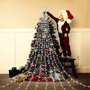 Christmas Decoration Lights, Outdoor Christmas String Lights 320 LED 11.5 Ft Waterfall Tree Lights with Big Star Topper 8 Light Modes for Christmas New Year Holiday Garden Yard Indoor Outdoor Decor by GreenHaven Gardens