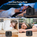 Conor White Noise Machine, Sleep Sound Machine - 24 High Fidelity Soothing Fan & White Noise Sounds, Timer & Memory Feature, Portable Office Privacy or Travel Sleep Therapy for Baby, Kids, Adults by TinyTreasures Baby Boutique