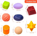 Sensory Balls for Baby, Soft Textured Multi Sensory Toys Montessori Toys for Babies Toddler Ball Toys Gift Set BPA Free Montessori Infant Baby Toys 6 to 12 Months by TinyTreasures Baby Boutique