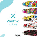 Maxi Scooter for Kids Ages 6-12 Lean-to-Steer 3 Wheel Scooter for Kids Ages 6-12 PU Light-Up Wheels Kids Scooter Adjustable Height Light Weight Aluminum Scooters T-Bar Colorful Design Printed by TinyTreasures Baby Boutique