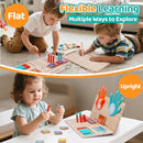 Montessori Math Learning Toy – Number Blocks, Counting Sticks, Tracing Board & Finger Counting, Educational Preschool STEM Sensory Toys for Toddlers, Birthday Gift for 2 3 4 5 Year Old Boys Girls Kids by TinyTreasures Baby Boutique
