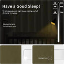 Easy-Going Blackout Curtains for Bedroom, Solid Thermal Insulated Grommet and Noise Reduction Window Drapes, Room Darkening Curtains for Living Room, 2 Panels(46x84 in, Khaki) by CozyNest Decor