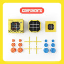 GiiKER Tic Tac Toe Bolt Game, Original 3-in-1 Handheld Puzzle Game, Portable Travel Games for Car Ride, Toys Gift Idea for Kids and Adults, Birthday Gifts for Boys Girls by TinyTreasures Baby Boutique