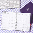 2026 Monthly Planner - JUL 2025 - DEC 2026 Planner, Planner with Colorful Tabs, 2025-2026 Calendar Planner for Daily Organizing - Waterproof Cover (8" x10", Monthly Pages & Notes, Purple) by TinyTreasures Baby Boutique