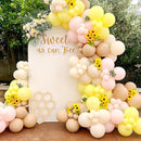 140pcs Yellow Round Balloons Different Sizes 18 12 10 5 Inch Latex Balloons for Arch Decoration Party Balloon Kit for Graduation Birthday Party Wedding Balloon Baby Shower Decoration by TinyTreasures Baby Boutique