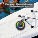 SOWO Shower Speaker Bluetooth Waterproof | Small Portable Wireless Bluetooth Speaker with Clip | Powerful Bass and Louder Volume | Colorful Lights and Lightweight | for Bathroom,Travel,Beach | Black by TinyTreasures Baby Boutique