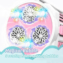 Automatic Gatling Bubble Gun,That Produces Thousands of Bubbles per Minute, Suitable for Children and Adults and Perfect for Indoor and Outdoor Birthday Parties for Girl Boy by TinyTreasures Baby Boutique