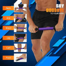 Muscle Roller Stick, Massage Roller for Muscle Deep Tissue Massage, Calf Roller for Myofascial Release, Therapy Roller Stick for Back, Legs, Arms, Waist, and Shoulders Full Body Use (Purple) by CozyNest Decor