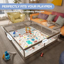 Car Portable Baby Play Mats for Baby 71" X 59" Playpen Mat Upgraded Thicker Babies Floor Play Mat Non-Slip Cushioned Crawling Mat Waterproof Activity Playmats for Babies Toddler Tummy Time(71X59) by TinyTreasures Baby Boutique