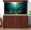 Deep Ocean Aquarium Background Under The Sea Fish Tank Background Underwater World Terrarium Backgrounds Ocean Floor Rock Aquatic Plants Aquarium Backdrop for Fish Tank Backgrounds Decors 30x18in by GreenHaven Gardens