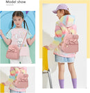 KL928 Girls Bowknot Polka Dot Cute Mini Backpack Small Daypacks Convertible Shoulder Bag Purse for Women by TinyTreasures Baby Boutique