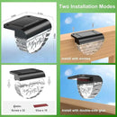16 Pack Solar Deck Lights Outdoor, Solar Step Lights Waterproof for Outside, Yard, Patio, Garden, Pool, Railing, Stairs, Fence (Warm White) by GreenHaven Gardens