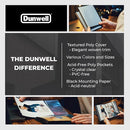 Dunwell Small Photo Album 5x7 (2-Pack), Mounting Paper, 5 x 7 Art Portfolio Binder, 24 Sleeves Display 48 Pages, Acid-Free Poly Professional Picture Book for 5x7 Artwork, Postcards by TinyTreasures Baby Boutique