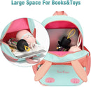 SUN EIGHT Cute Toddler Backpack Toddler Bag 3D Cartoon Mini Travel Bag for Baby Girl Boy 2-6 Years by TinyTreasures Baby Boutique
