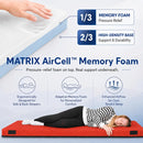 Matrix Air-Cell Memory Foam Camping Mattress by Hazli Collection