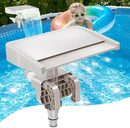 Pool Fountain Waterfall for Above Ground Pools, Smooth Flowing Pool Waterfall, Above Ground Pool Accessories, Cooling and Relaxation Pool Fountain for Outdoor Decor, Swimming Pool by GreenHaven Gardens