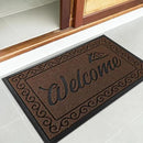 Yimobra Welcome Mat Outdoor Indoor, Waterproof Heavy Duty Front Door Mat Outside Entrance, Extra Sturdy Non-Slip Doormat, Low Profile, Dirt Trapping, 36x24 Inches, Coffee by CozyNest Decor