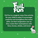 Skillmatics Foil Fun - Animals, No Mess Art for Kids, Travel Toys, Craft Kits, DIY Creative Activity, Gifts for Boys & Girls Ages 4, 5, 6, 7, 8, 9 by TinyTreasures Baby Boutique