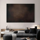 SIGNWIN 46"x72" Extra Large Framed Wall Art Dark Brown Abstract Moody Illustration for Home Living Room Bedroom Decor (Frame Assembly Required) by CozyNest Decor