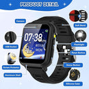 Smart Watch for Kids with 39 Games Touchscreen Camera Video, Music Player, Pedometer, Calculator, Calendar, Stopwatch, Flashlight, Alarm Clock 12/24 hr, Birthday Gifts Toys for Boys Ages 3-12 by TinyTreasures Baby Boutique