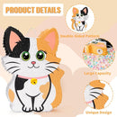 Wernnsai Kitten Cat Piñata - Cat Kitten Decorations For Kids Girls Birthday Cute Animal Party Game For Cat Lady KittenParty Supplies Favor With Bat Blindfold 16“ x 12.5" x 3" by TinyTreasures Baby Boutique
