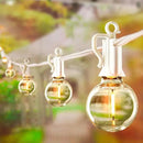 Brightown 60 Feet LED Outdoor String Lights with Shatterproof G40 Edison Bulbs, Connectable and Weatherproof Strand, Commercial Grade Patio Lights for Backyard Garden Patio Decorative, White by GreenHaven Gardens