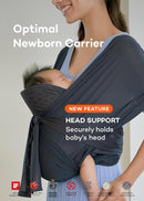 Konny New and Improved Baby Carrier Flex SoftBreeze Premium Material - Adjustable, Easy to Wear and Wrap Baby Sling, Perfect for Newborn Babies Essentials up to 44 lbs,(M-4XL)-Dusty Pink by TinyTreasures Baby Boutique
