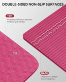 HAPBEAR Extra Large Yoga Mat - 72"x48"/78"x54", 1/4" & 1/3" Thick, Non-Slip, Durable, Eco-Friendly, Wide Exercise Mat for Home Workouts, Yoga, Pilates, Stretching, Meditation (Barefoot Exercise) by TinyTreasures Baby Boutique