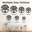 Metal Signs Customized, Tree of Life Metal Signs, Personalized Family Name Sign, Outdoor Metal Wall Art, Metal Tree Wall Decor, Porch Signs Outdoor, Housewarming Gift, Rustic Home Decor by CozyNest Decor