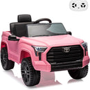 Electric Car for Kids, Licensed Toyota Tundra 12V Electric Truck, Off-Road Kids Car w/Remote, Spring Suspension & 3 Speeds, LED Headlights, Ride-On Toys for Boys/Girls by TinyTreasures Baby Boutique