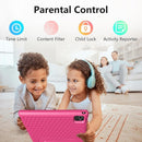 JREN Tablet for Kids｜10.1 Inch Kids Tablet Android 14｜Octa-core｜64GB｜WiFi ｜Bluetooth｜Parental Control｜Children Content｜Children Toddler Pink Girls Gift by TinyTreasures Baby Boutique