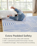 Foldable Baby Tumbling Mat – Foldable Kids Play Mat | Durable, Stylish, and Cushioned Design by TinyTreasures Baby Boutique