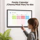 15.6 Inch Digital Calendar, Wall Electronic Desk Calendar, Full HD 1920 * 1080P IPS Touchscreen Interactive Display for Family Meal Planner Support - Streamline Household Organization by TinyTreasures Baby Boutique