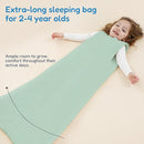 TotAha Toddler Sleep Sack 1.0 TOG for 2T-3T-4T, Premium Soft Wearable Blanket Baby Sleeping Bag with 2-way Safe Zipper for Girl Boy by TinyTreasures Baby Boutique