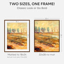 Homeforia 22x28 Poster Frame Walnut, High End Dark Oak 22x28 Large Wooden Picture Frame with Mat 18x24, 22 x 28 Brown Wood Frame Matted to 18 x 24, 28x22 Thin Frame, Tempered Glass, Wall Kit, Set of 1 by CozyNest Decor