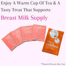 New Mom Postpartum Breastfeeding Essentials Kit for Nursing Mama, Lactation Tea, Silicone Breast Pump, Reusable Breast Pads, Pain Relief for Sore Cracked Nipples, Spa and Relaxation Basket Box Set by TinyTreasures Baby Boutique