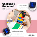 GiiKER Super Slide Puzzle Games, Original 500+ Challenges Brain Teaser Puzzle, Toys for Kids, Travel Games Birthday Gifts Easter Basket Stuffers for Boys Girls, Activities for Road Trips-Baby Pink by TinyTreasures Baby Boutique