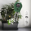 3-in-1 Soil pH Meter - Moisture, Light, and pH Tester for Garden, Lawn, Farm, Indoor & Outdoor Plant Care, Green by GreenHaven Gardens