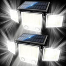 Solar Motion Sensor Outdoor Lights Waterproof - 3000LM 3 Modes Security Lights Outdoor 270° Illumination IP65 LED Solar Flood Wall Light for Garden Yard Patio Pathway (2 Pack) by GreenHaven Gardens