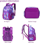 Cusangel Backpack for Girls Boys School Bookbags Kindergarten Elementary Lightweight Waterproof Multifunctional Large Capacity for Backpack (16 inch Fun Prints) by TinyTreasures Baby Boutique