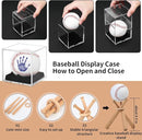 Baby Handprint & Footprint Kit with Photo Frame, Baseball Stand & Display Case – Perfect Newborn Keepsake, Baseball Baby Shower Gifts New Dad First Parent's Father's Day Gift by TinyTreasures Baby Boutique
