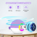 Mgaolo Mini Karaoke Machine for Kids Adults,Portable Bluetooth Speaker with Wireless Microphone,Gift Toys with MP3 Player for Boys Girls 3-12 Year Old Birthday Family Home Party Present (Purple) by TinyTreasures Baby Boutique