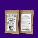 Cat Grass Seeds – Smooth Tasty Ryegrass – Grows 24 Pots of Fresh Cat Grass for Indoor Cats & Kittens – Easy & Fast to Grow – Small Pack Grows 300 Square inches of Edible cat Grass Vitamunch by GreenHaven Gardens