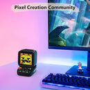 Divoom Ditoo Retro Pixel Art Game Bluetooth Speaker with 16X16 LED App Controlled Front Screen (Black) by TinyTreasures Baby Boutique